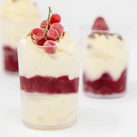 MOUSSE VANIGLIA AL LAMPONE